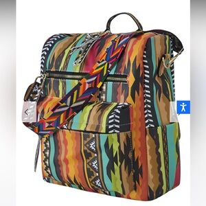 Colorful Patterned Women's Bag